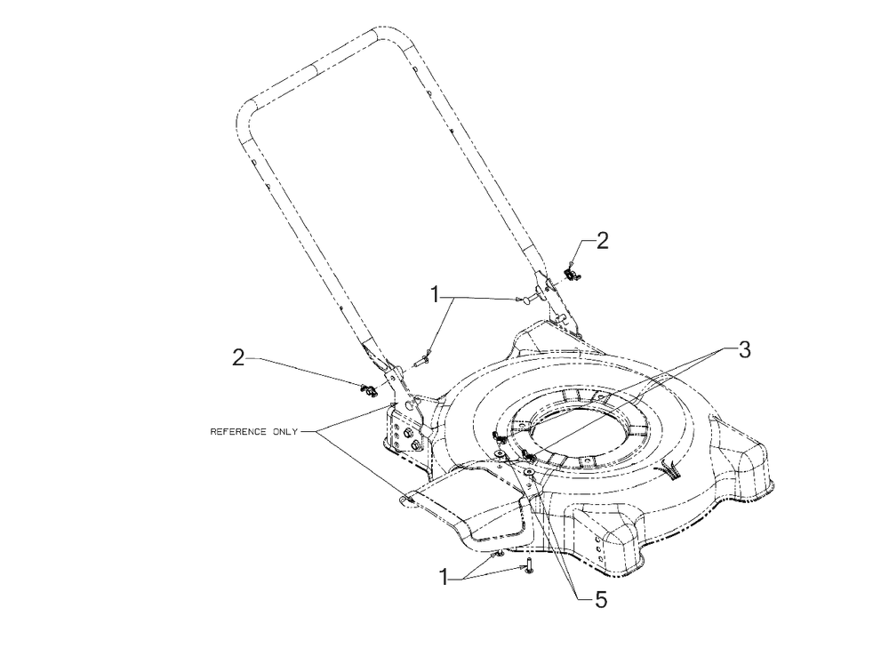 Screw Pack Diagram and Parts List for 11A-02MY345 2022 Yard Machines Lawn Mower